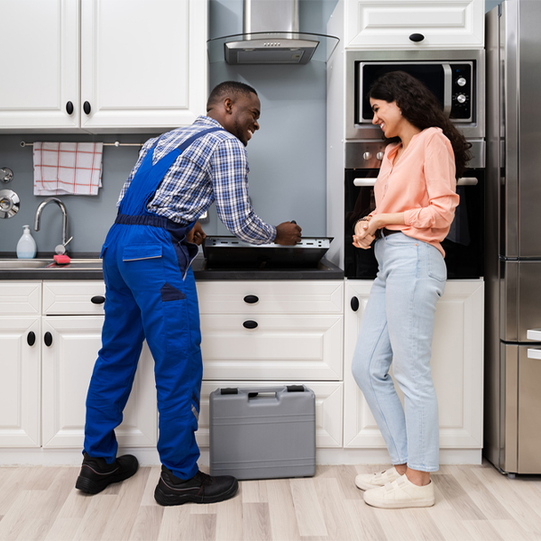 can you provide an estimate for cooktop repair before beginning any work in Rudd IA